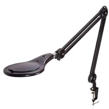 Лампа REXANT Лупа на струбцине , круглая, 5D, с подсветкой 56 SMD LED, черная