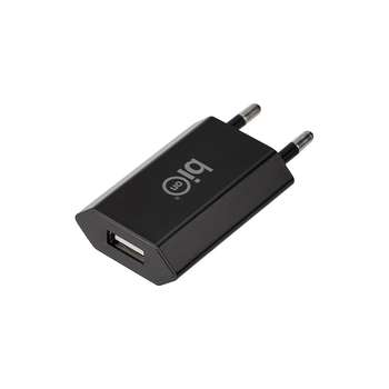 Аккумулятор, ЗУ для устройств Bion Expert Bion Сетевое Зарядное Устройство, USB-A, 5 Вт, черный [BXP-ADP-A-5B]