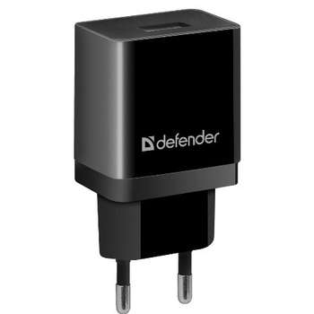 Аккумулятор, ЗУ для устройств DEFENDER Сетевой адаптер 1xUSB,5V/2.1А, кабель micro-USB