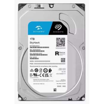 Жесткий диск HDD Seagate 1TB Skyhawk  {Serial ATA III, 5400 rpm, 256mb, для видеонаблюдения}