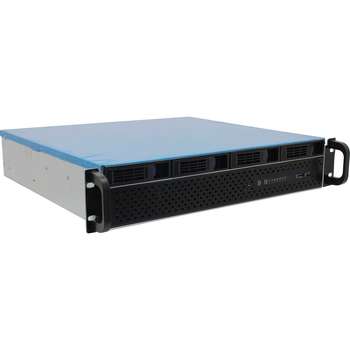 Сервер Procase ES204XS-SATA3-B-0 Корпус 2U Rack server case , черный, без блока питания, глубина 400мм, MB 12"x13"