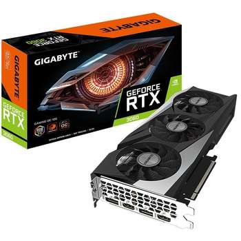 Видеокарта Gigabyte PCIE16 RTX3060 12GB GV-N3060GAMING OC-12GD 2.0 GIGABYTE
