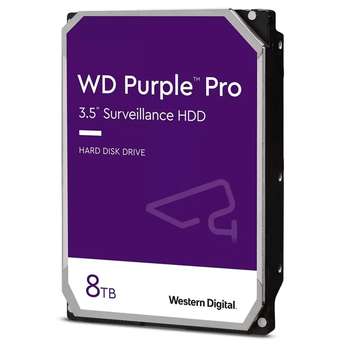 Жесткий диск HDD Western Digital 8TB WD Purple  {Serial ATA III, 5640- rpm, 256Mb, 3.5"}