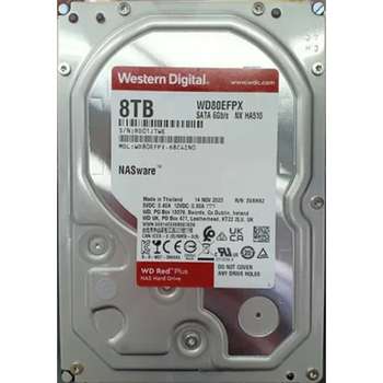 Жесткий диск HDD Western Digital 8TB WD Red Plus WD80EFPX  SATA3