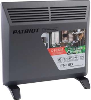 Панель тепловая Patriot Конвектор PT-C 10 X 1000Вт серый