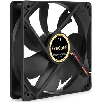 Кулер для корпуса EXEGATE Вентилятор 12В DC EX12025H4P-PWM