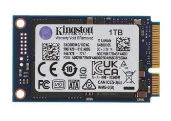 Накопитель SSD Kingston MSATA 1024GB SKC600MS/1024G KINGSTON