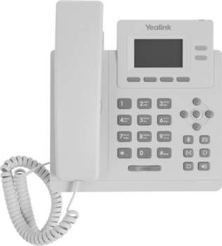 VoIP-оборудование YEALINK Телефон IP SIP-T31P Light Gray серый