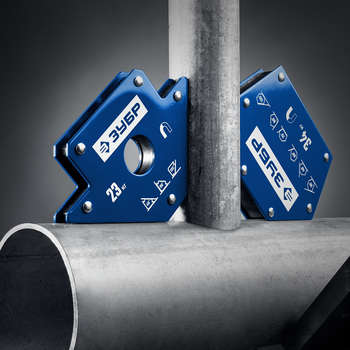 Сварочный аппарат ЗУБР Угольник магн. 40050-34