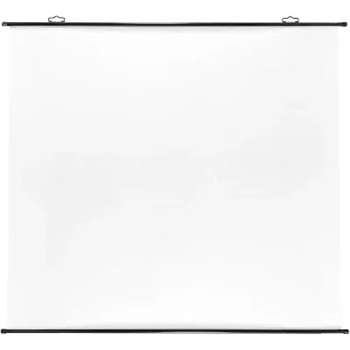 Экран CACTUS 150x150см Map type CS-PSRM-150x150-BK 1:1 настенно-потолочный рулонный черный