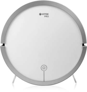 Робот-пылесос VITEK Пылесос-робот VT-1804 белый/серый