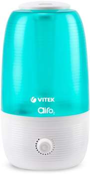 Увлажнитель воздуха VITEK VT-2341 23Вт  белый/бирюзовый