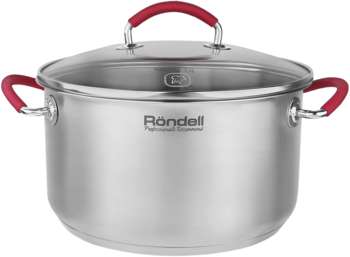 Кастрюля RONDELL Sorge RDS-1221 5.1л. d=24см  стальной