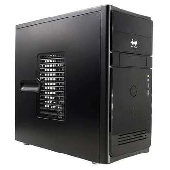 Корпус InWin Mini Tower ENR021BL PM-600ATX  U3.0*2+A   Mini Tower mATX [6197045]