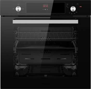 Духовой шкаф Weissgauff Газовый WGO 706 D черное стекло