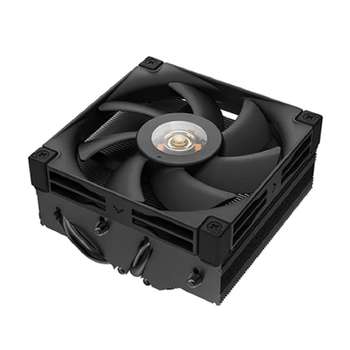 Кулер DEEPCOOL Cooler AN400 BLACK  LGA1700/1200/115X/AM5/AM4 низкопрофильный 52,5 mm TDP 150W, PWM,  Fan 120mm