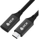 GCR Кабель Premium 10.0m HDMI 2.1, ECO Soft капрон, черный, HDR 4:4:4, Ultra HD, 8K*30Hz/4K*120Hz, 3D, 48 Гбит/с, 3 Х экран с армированием