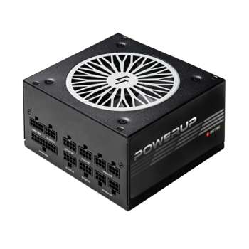 Блок питания Chieftec ATX 650W PowerUp GPX-650FC 80+ gold  APFC 120mm fan 9xSATA Cab Manag RTL