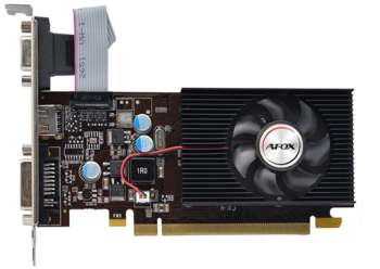 Видеокарта AFOX PCI-E 2.0 AF210-512D3L3-V2 NVIDIA G210 512Mb 64bit DDR3 550/1600 DVIx1 HDMIx1 CRTx1 HDCP Ret low profile