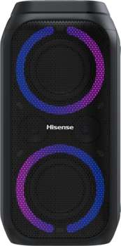 Музыкальный центр HISENSE Минисистема Party Rocket 160 черный 160Вт FM USB BT