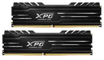 Оперативная память A-DATA Память DDR4 2x8Gb 3200MHz AX4U32008G16A-DB10 XPG Gammix D10 RTL Gaming PC4-25600 CL16 DIMM 288-pin 1.35В kit с радиатором Ret