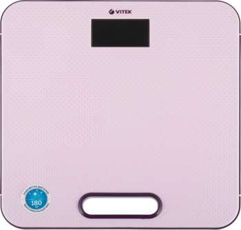 Весы VITEK напольные электронные VT-1968 P макс.180кг розовый