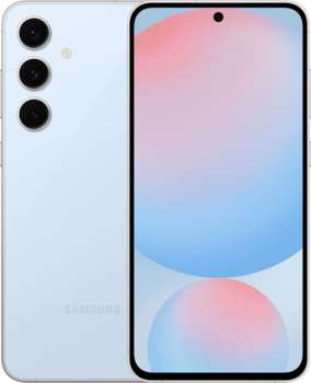 Смартфон Samsung SM-S721B Galaxy S24 FE 256Gb 8Gb голубой моноблок 3G 4G 2Sim 6.7" 1080x2340 Android 14 50Mpix 802.11 a/b/g/n/ac/ax NFC GPS GSM900/1800 GSM1900 Protect
