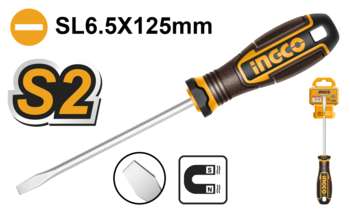 Инструмент INGCO_Handtools Крестообразная отвертка Ingco HSDPH2125,PH2, 125мм HSDPH2125