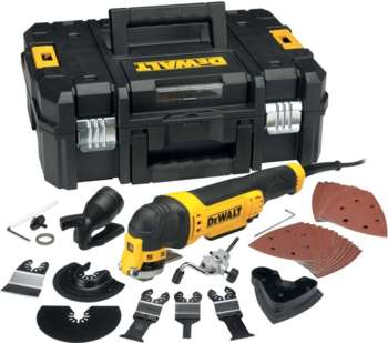 Многофункциональный инструмент DEWALT DWE315KT 300Вт желтый/черный