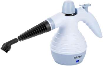 Парогенератор KITFORT Пароочиститель ручной КТ-9176 1050Вт голубой