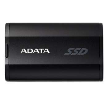 Внешний накопитель A-DATA Portable SSD 500GB External SD810Type-C, USB 3.2 Gen2x2, up to R/W 2000/2000 MB/s, SD810-500G-CBK