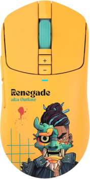 Мышь A4TECH Bloody R72 Ultra Duo Renegade Sunset желтый/рисунок оптическая 20000dpi беспров. USB/USB-C 6but