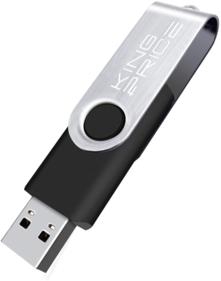 Flash-носитель KINGPRICE Флеш Диск 64GB KPFD2 KPFD2A064ABK USB2.0 черный