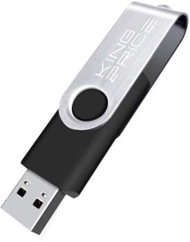 Flash-носитель KINGPRICE Флеш Диск 16GB KPFD2 KPFD2A016ABK USB2.0 черный