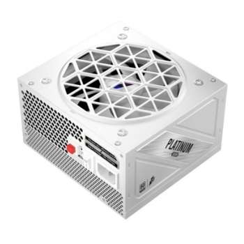 Блок питания 1STPLAYER NGDP Platinum 1000W White / ATX3.0, APFC, 80 PLUS Platinum, SR + LLC + DC-DC, 120mm fan, full modular / HA-1000BA3-WH