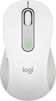 Мышь Logitech M650 L белый оптическая 4000dpi silent беспров. BT/Radio USB 5but