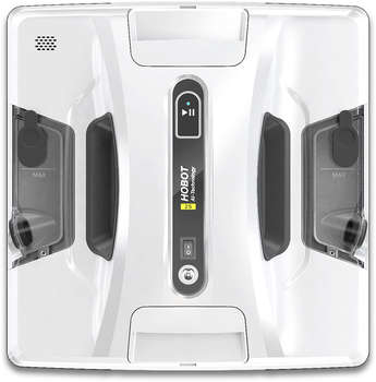 Стеклоочиститель HOBOT Мойщик окон 2S Ultrasonic шир.скреб.:240мм пит.:от сети белый