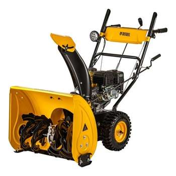 Снегоуборщик DENZEL Бензиновая снегоуборочная машина SBM 610, 212cc, ручной старт, фара [97653]