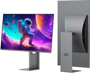 Монитор DIGMA PRO 31.5" Vision L серебристый QD OLED LED 0.03ms 16:9 HDMI глянцевая HAS Piv 1000cd 178гр/178гр 3840x2160 240Hz G-Sync FreeSync DP 4K USB 7.9кг