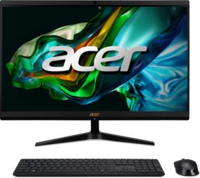 Моноблок Acer Aspire C24-1800 23.8" Full HD i5 1334U  16Gb SSD512Gb Iris Xe CR Eshell GbitEth WiFi BT 65W клавиатура мышь Cam черный 1920x1080