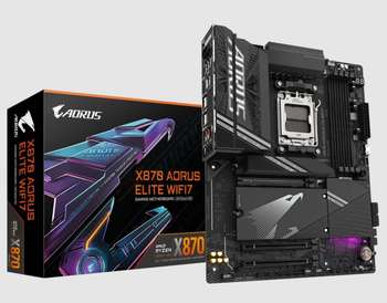Gigabyte Материнская плата AMD X870 SAM5 ATX X870 A ELITE WIFI7 GIGABYTE