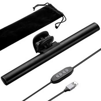 Светильник ТРАНСВИТ Бестеневая лампа с креплением на монитор на прищепке "Гефест-мини", Д, LED, 5 Вт, черный