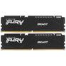 Оперативная память Kingston 32GB DDR5 5600 FURY Beast Black EXPO DIMM  1RX8 36-38-38 1.25V KF556C36BBEK2-32