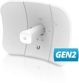 Беспроводное сетевое устройство UBIQUITI Точка доступа ISP LBE-5AC-Gen2 AC450 10/100/1000BASE-TX белый