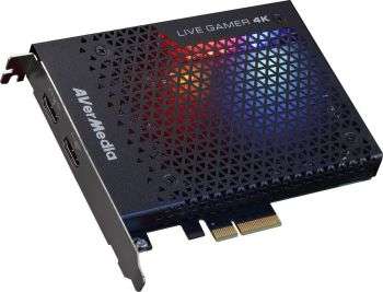 ТВ-тюнер AVerMedia Карта видеозахвата LIVE GAMER 4K GC573 внутренний PCI-E