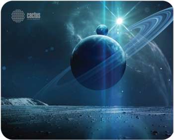 Аксессуары для мыши CACTUS Коврик для мыши Saturn рисунок 300x250x2мм