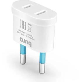 Аксессуар для ноутбука BURO Адаптер-переходник BU-PA02-W {переходник для Apple США LL/a}