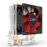 Кулер CBR-CC-295 для процессора, Al+Cu, 2 heat pipes, Socket 775/1155/1156/1150/1151/1200/1700/940/AM2/АМ2+/АМ3/AM3+/FM1/FM2/AM4/AM5, TDP 95W, 90mm Fan, 1600RPM, HB, 3pin, 26db
