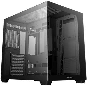 Корпус DEEPCOOL CG530 черный без БП ATX 10x120mm 4x140mm 1xUSB2.0 2xUSB3.0 audio bott PSU