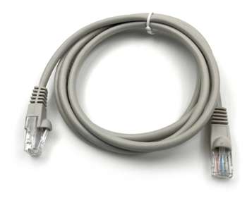Патч-корд KINGPRICE KP-PC-c5e-1.5m-g 1Гбит/с UTP 4 пары cat.5E solid CCA molded 1.5м серый RJ-45